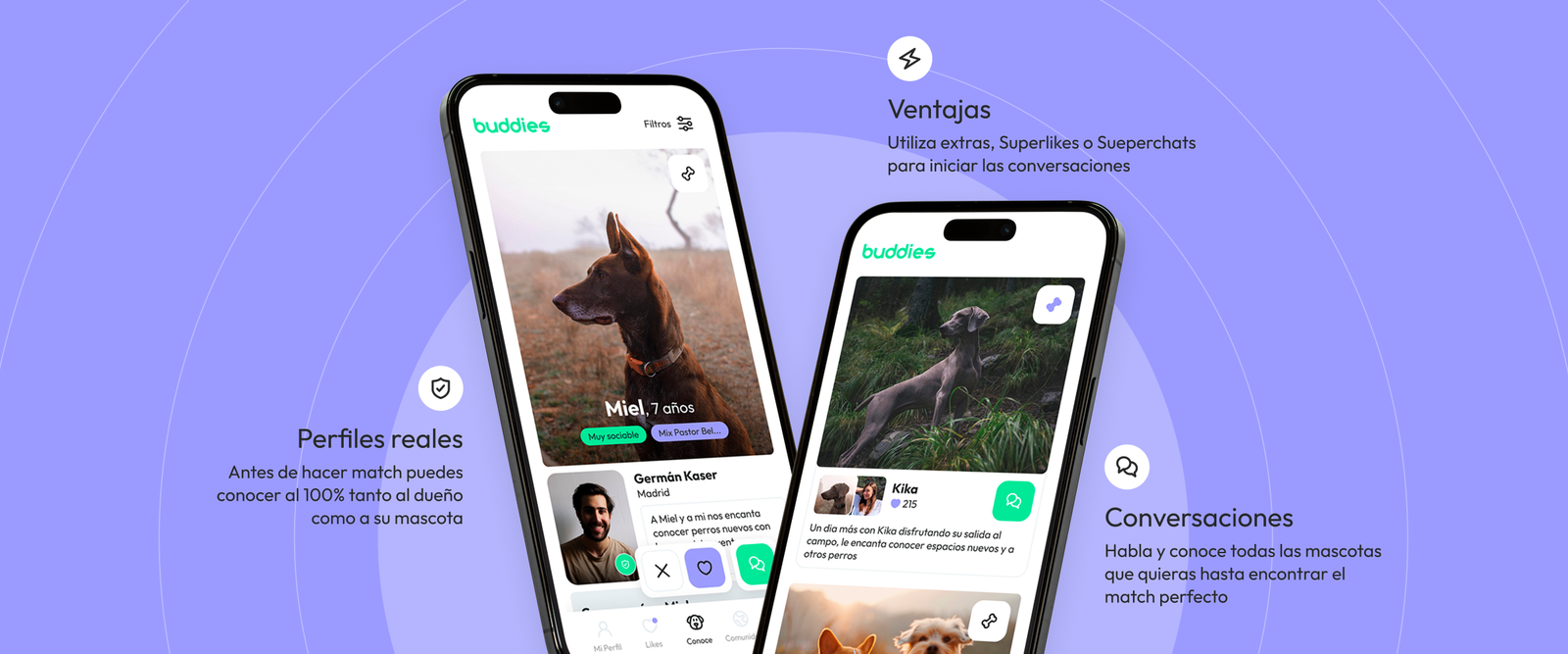 Buddies app UX