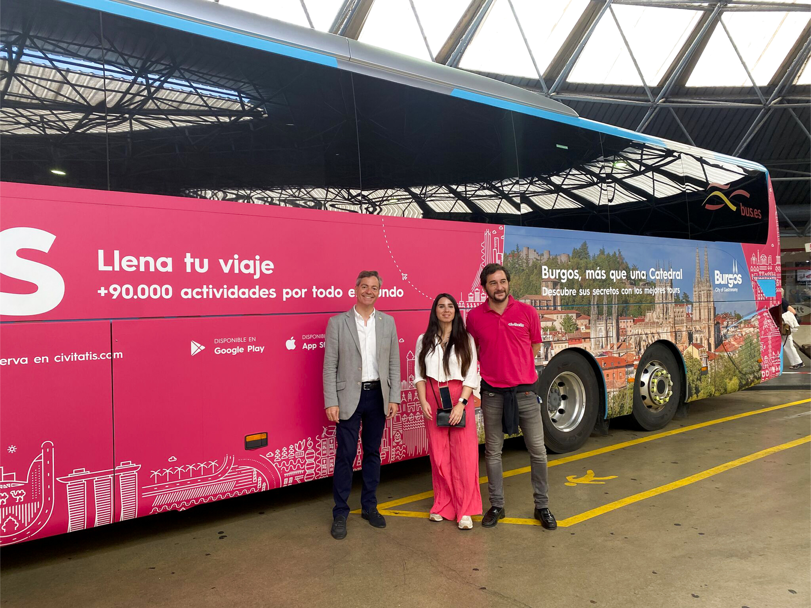 Civitatis bus campaña